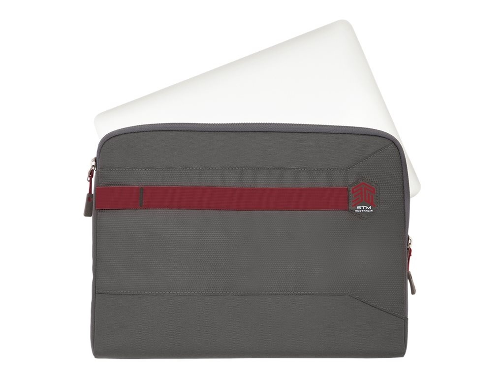 STM Summary Laptop Sleeve 15-inch - Granite Grey