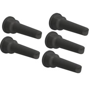 Kerbl Tétine pour seau FixClip noir, 5 pièces