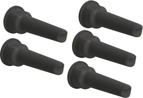 Tétine pour seau FixClip noir, 5 pièces