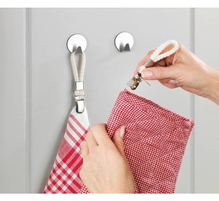 Porte-serviettes Wenko Stabilo, set de 2