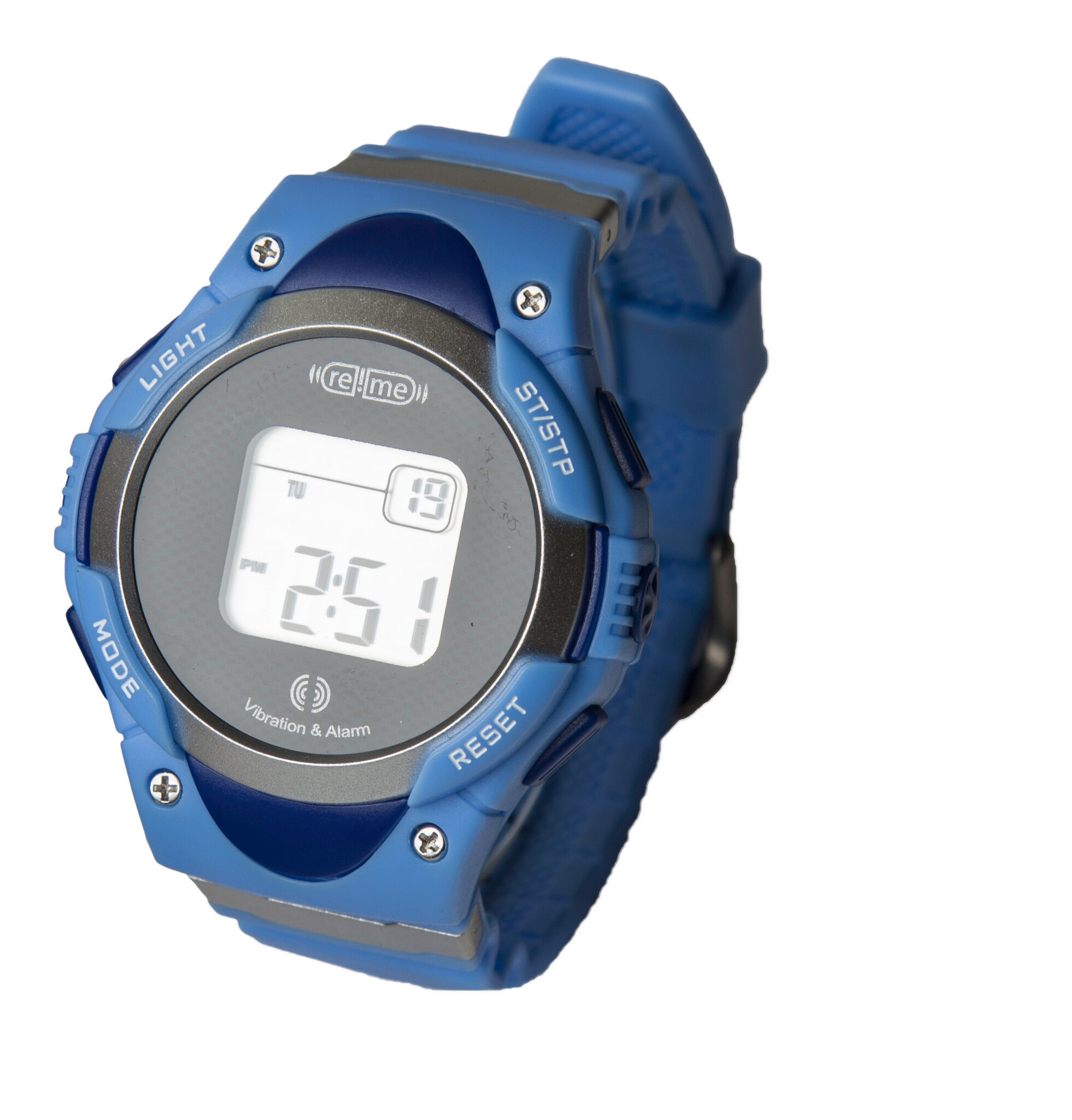 Montre-bracelet avec alarme à 8 positions