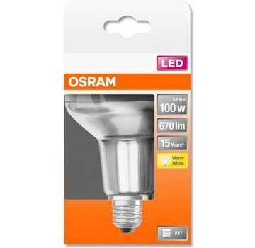 Osram Lampe réflectrice LED Star R80 9,1W E27 blanc chaud 36 degrés 670lm
