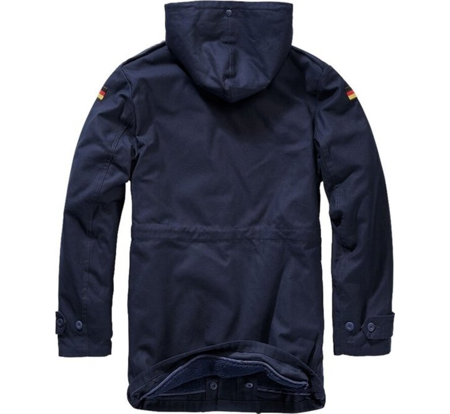 Parka bleu marine taille XXXXL