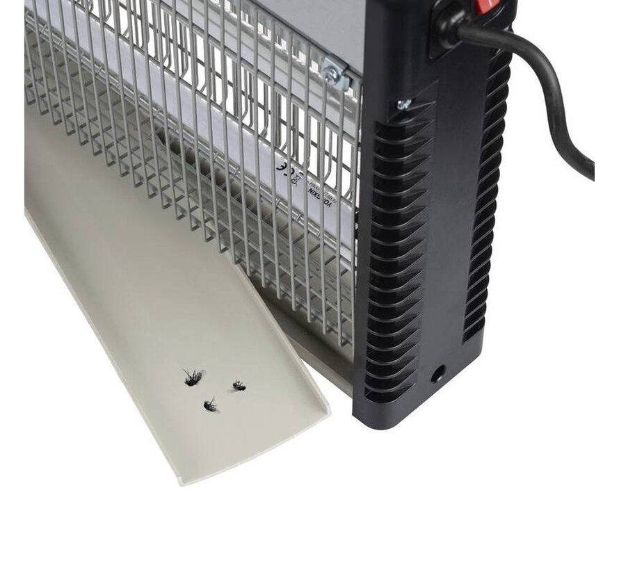 Eurom Insect killer Fly Away, métal 30 LED