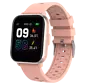 Montre intelligente - Denver - Smartwatch - Bouton facile à retourner - Podomètre - Appels/SMS - TUYA app - Suivi de l'activité du sommeil - Moniteur de tension artérielle et de fréquence cardiaque, Mode sport - IP68 - SW164 - Rose