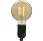 Denver LBF-404 - Ampoule Wifi Filament - Douille G95 E27 - Dimmable - Fonctionne avec TUYA - Google Home - Amazon Alexa - Blanc chaud