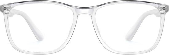 LC Eyewear Lunettes d'ordinateur - Lunettes à lumière bleue - Lunettes à lumière bleue - Lunettes d'affichage - Unisexe - Transparent - Rétro