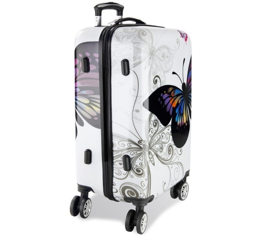 Set de 3 valises de voyages Monzana - Bagage Cabine - 42L, 66L, 98L