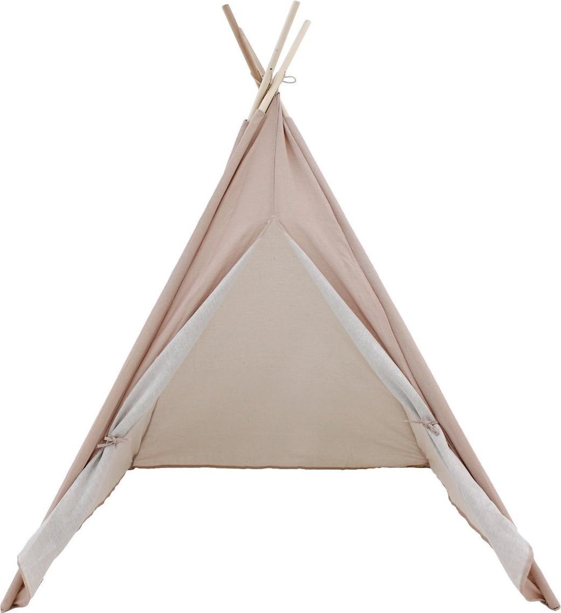 Tipi Enfant - Tente de Jeu Intérieure/Extérieure Portable pour Enfants, Décoration Maison (Blanc)