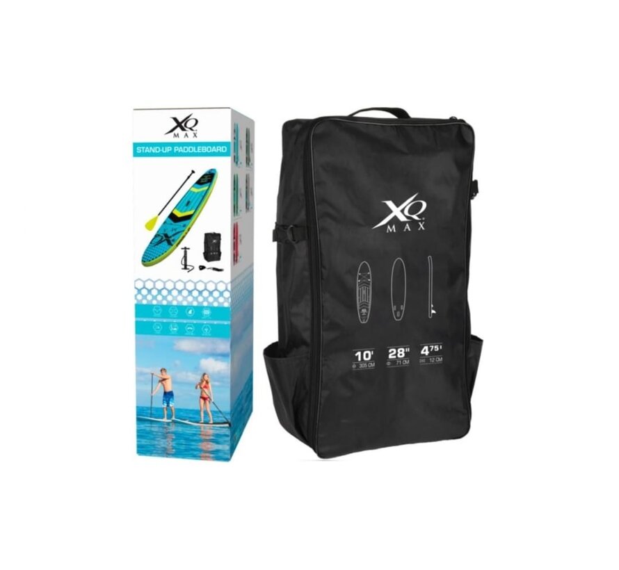 XQ Max Sup Board set 305cm - Exra sturdy - Green