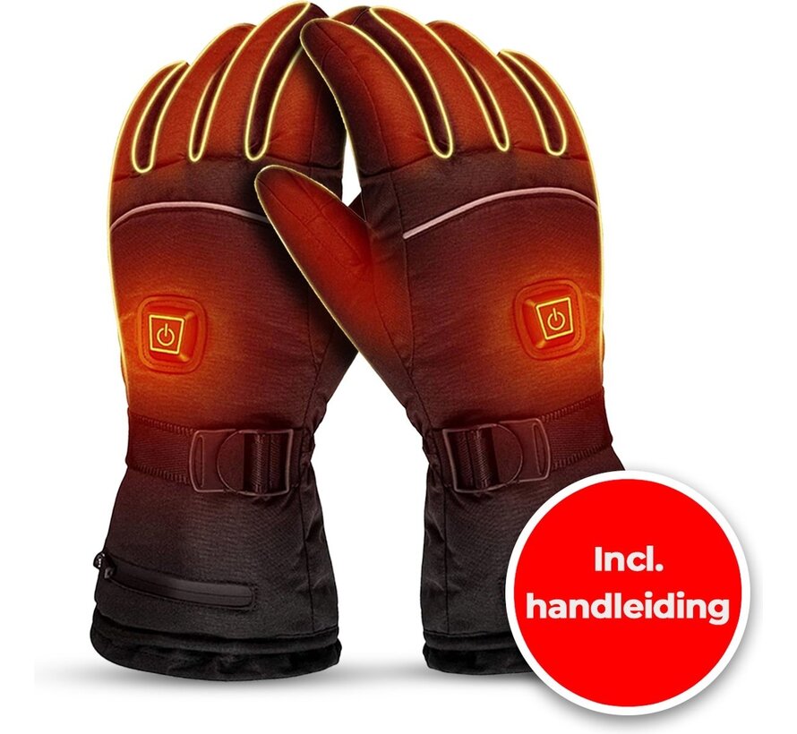 Gants chauffants - Chauffage électrique - Rechargeable par USB - 3 niveaux - Taille S - Femmes / Hommes