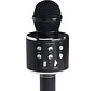 Denver Karaoke Microphone Bluetooth - Sans fil - Ensemble Karaoké - Haut-parleur intégré - AUX - MicroSD - KMS20 - Noir