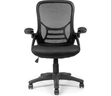 LifeGoods LifeGoods Ergonomic Office Chair - Chaise de bureau - Réglable - Adultes - Noir