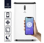 SEEGER Climatiseur mobile intelligent avec WiFi - 12000 BTU - Kit d'installation inclus - Pour le salon et la chambre - Climatisation - SAC12000S - Blanc