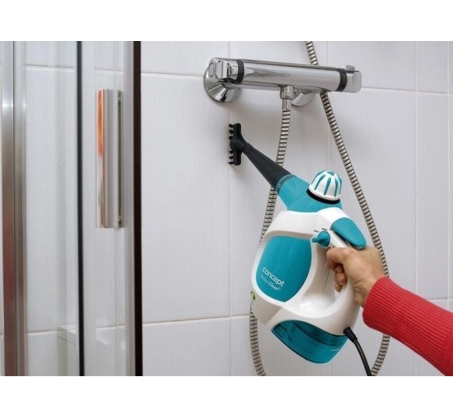 Concept CP1010 Handheld steam cleaner - Nettoyeur vapeur portatif - Divers accessoires - Convient pour les sols, la salle de bains, le verre et les tissus d'ameublement