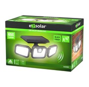 eZsolar Applique solaire à LED avec 3 champs lumineux réglables et détecteur de mouvement