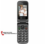 Amplicomms Téléphone portable PowerTel M6750 pliable, bouton SOS et socle de chargement