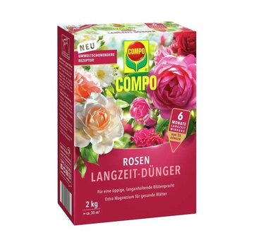 Compo Engrais longue durée pour rosiers 2 kg