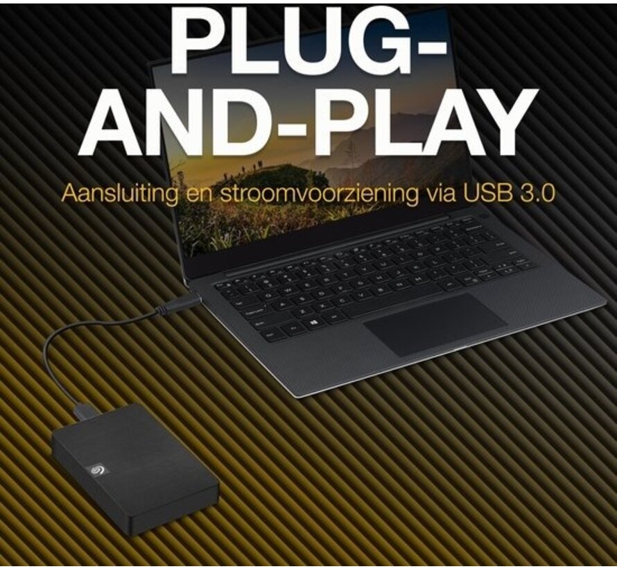 Seagate Expansion USB 3.0 - Disque dur externe - 1 To - Noir