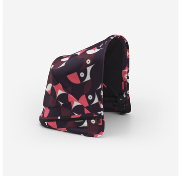 Bugaboo Bugaboo Sunshade Donkey 5 - Edition spéciale rose/rouge