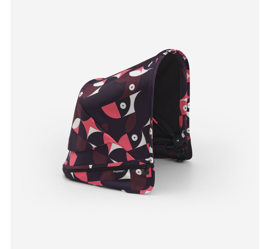 Bugaboo Sunshade Donkey 5 - Edition spéciale rose/rouge