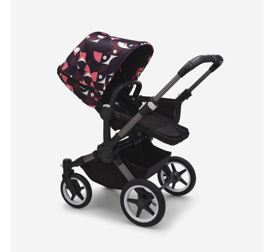 Bugaboo Sunshade Donkey 5 - Edition spéciale rose/rouge