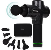 Niceey Pistolet de massage professionnel - Niceey - Sans fil - Noir