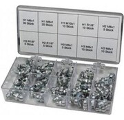 Samoa-Hallbauer Samoa-Hallbauer Professional Taper Grease Nipple Assortment 'Series H', 110 pieces