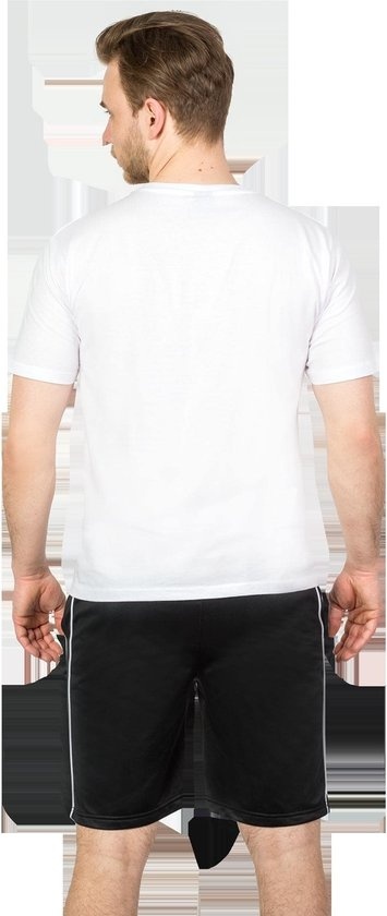 Short homme avec 2 poches fendues noir taille XL