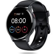 FITAGE Montre de sport - Smartwatch - Montre podomètre - Smartwatches - Traqueur d'activité - GPS - Femmes et hommes - Noir