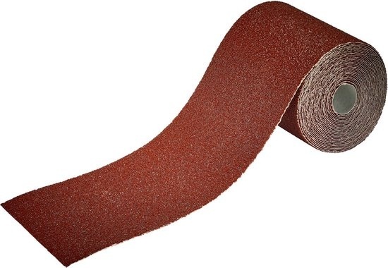 Wolfcraft 3170000 Rouleau de papier de verre - K40 - 93mm x 5m - Bois