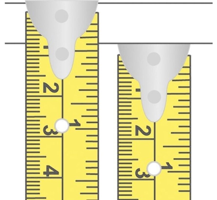 Ruban à mesurer autobloquant Silverline 5 m x 19 mm