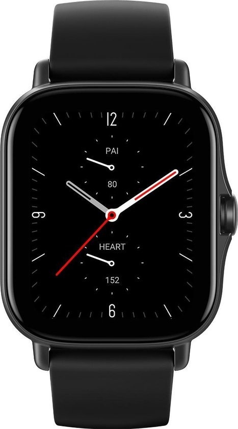 Montre connectée - Amazfit - Smartwatch GTS 2E - Noir minuit