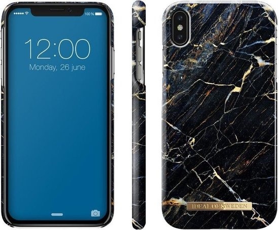 iDeal of Sweden Fashion Case coque téléphone iPhone Xs Max Port Laurent Marble