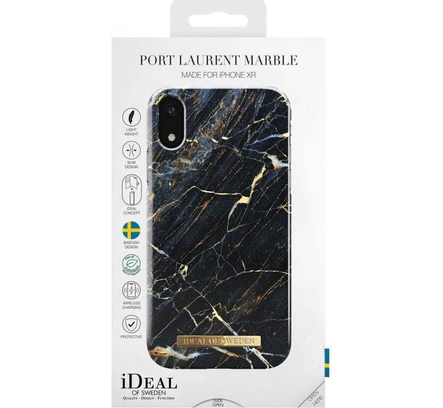 iDeal of Sweden Fashion Case coque téléphone iPhone Xs Max Port Laurent Marble