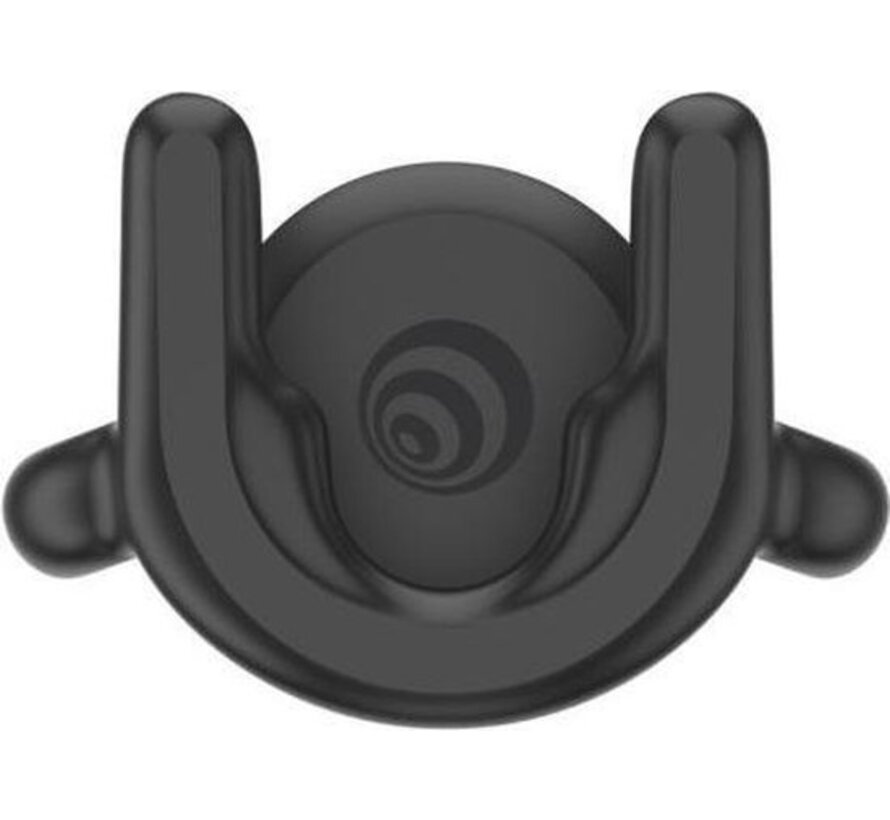 PopSockets Popmount 2 - Support de téléphone mains libres pour toutes les surfaces - Noir