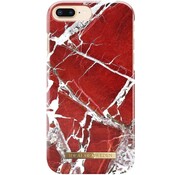 iDeal of Sweden iDeal of Sweden iPhone 8 Plus / 7 Plus Fashion Back Case Scarlet Red Marble