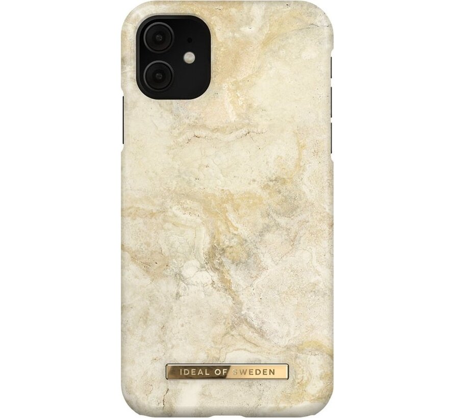 Coque arrière Fashion pour iPhone 11 et iPhone XR - Sandstorm Marble