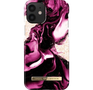 iDeal of Sweden iDeal of Sweden Coque arrière pour iPhone 13 Mini - Coque Fashion - Golden Ruby Marble