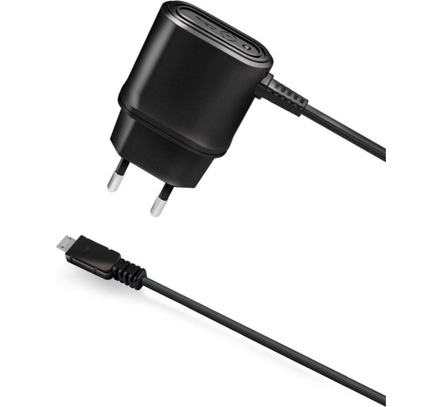 Celly Chargeur de voyage Micro-USB 1A - Noir