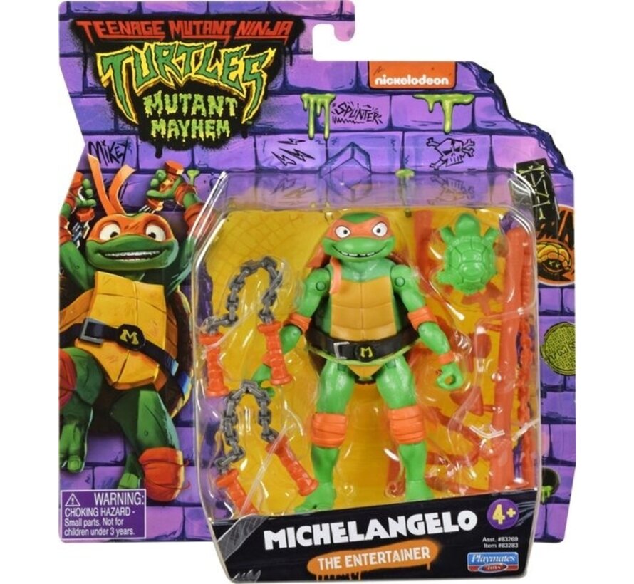 Teenage Mutant Ninja Turtles - Michelangelo Basic Figure