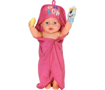 Baby born BABY born Serviette de bain avec capuche - Produits de soins pour poupées