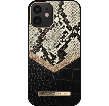 iDeal of Sweden iDeal of Sweden Coque arrière pour iPhone 12 Mini - Midnight Python