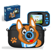 Sanbo Sanbo T31 Pro Kids Camera - Blue / Black - Incl. 32Gb Sd Card and Reader - Caméra photo Kids - Vlogging - Play camera