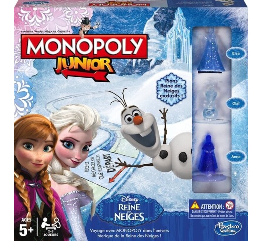 Monopoly Junior Disney Frozen - Jeu pour enfants