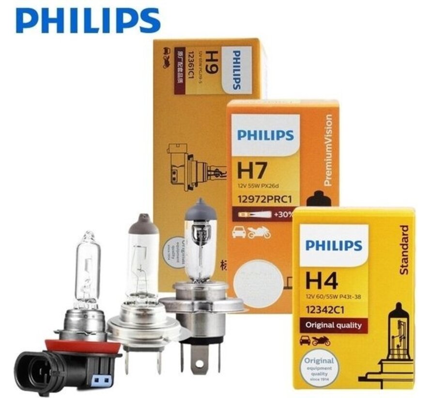 Ampoule voiture - Philips 12258PRC1 - H1 Vision Ds - 12V