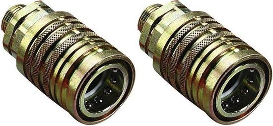 Manchons hydrauliques M22 x 1,5, filetage 25 mm, 2 pièces