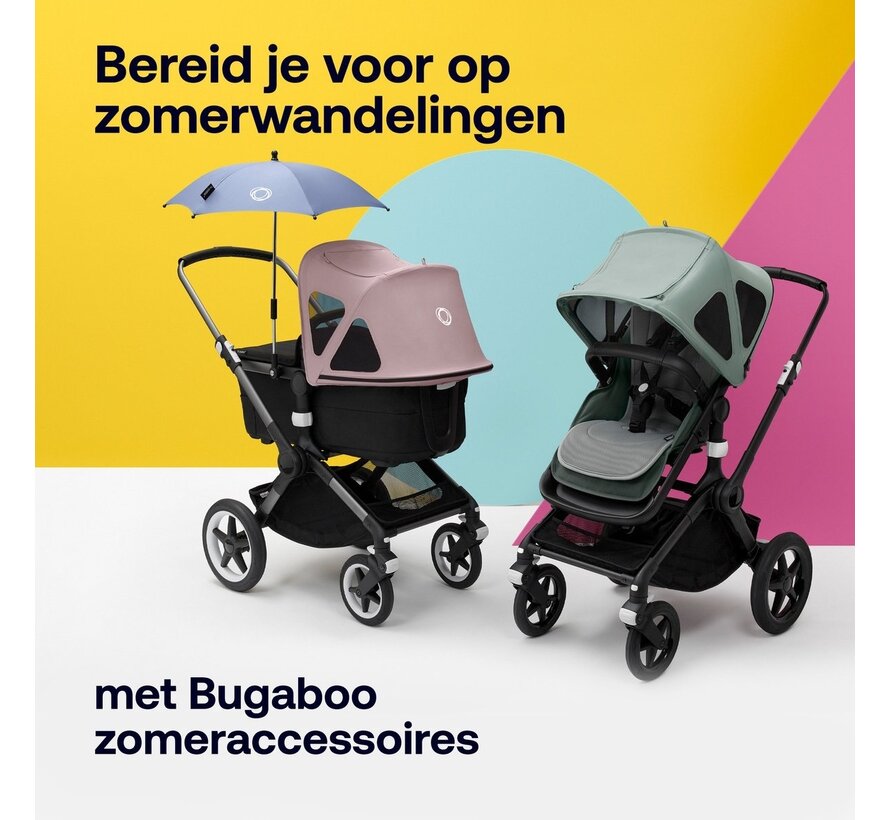 Bugaboo Fox /Cameleon3 /Lynx Breezy Sunshade - Compatible avec toutes les poussettes Bugaboo Fox - Noir