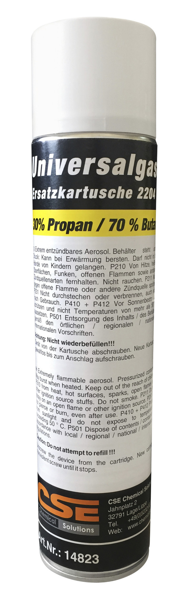 Cartouche de gaz pour Bioflamme, 600 ml