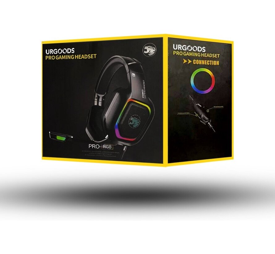 Casque de jeu avec microphone - Casque PS4, PS5, Xbox One, Xbox Series et PC - 7.1 Surround Sound